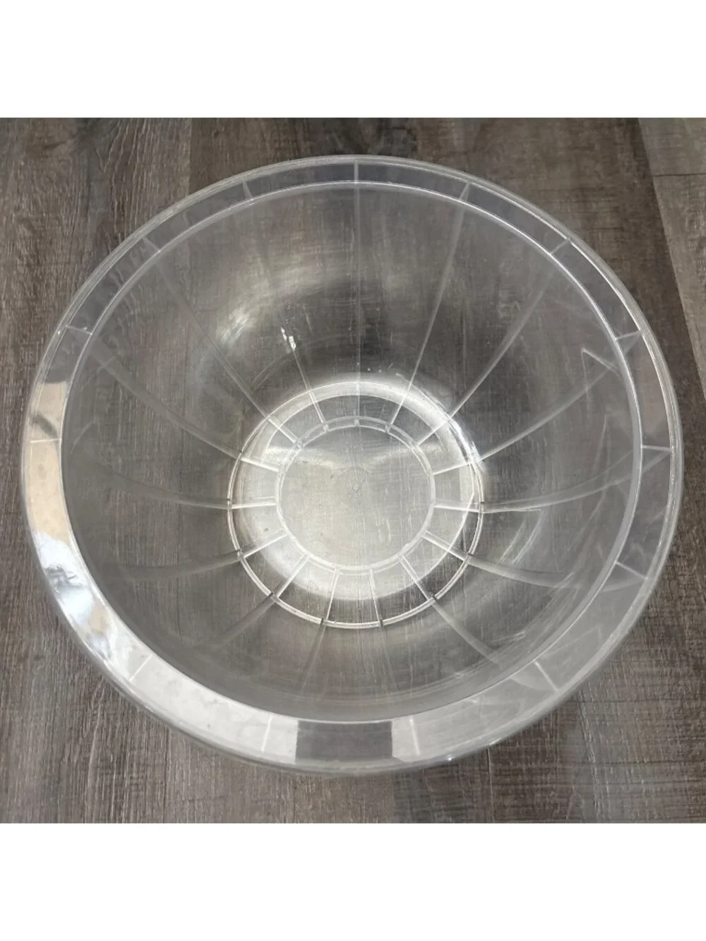 Fill-A-Bowl Y2K Lori Greiner QVC Acrylic Clear DIY Craft Bowl Decor Snack 12